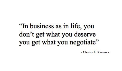 Pic of Negotiating Quote